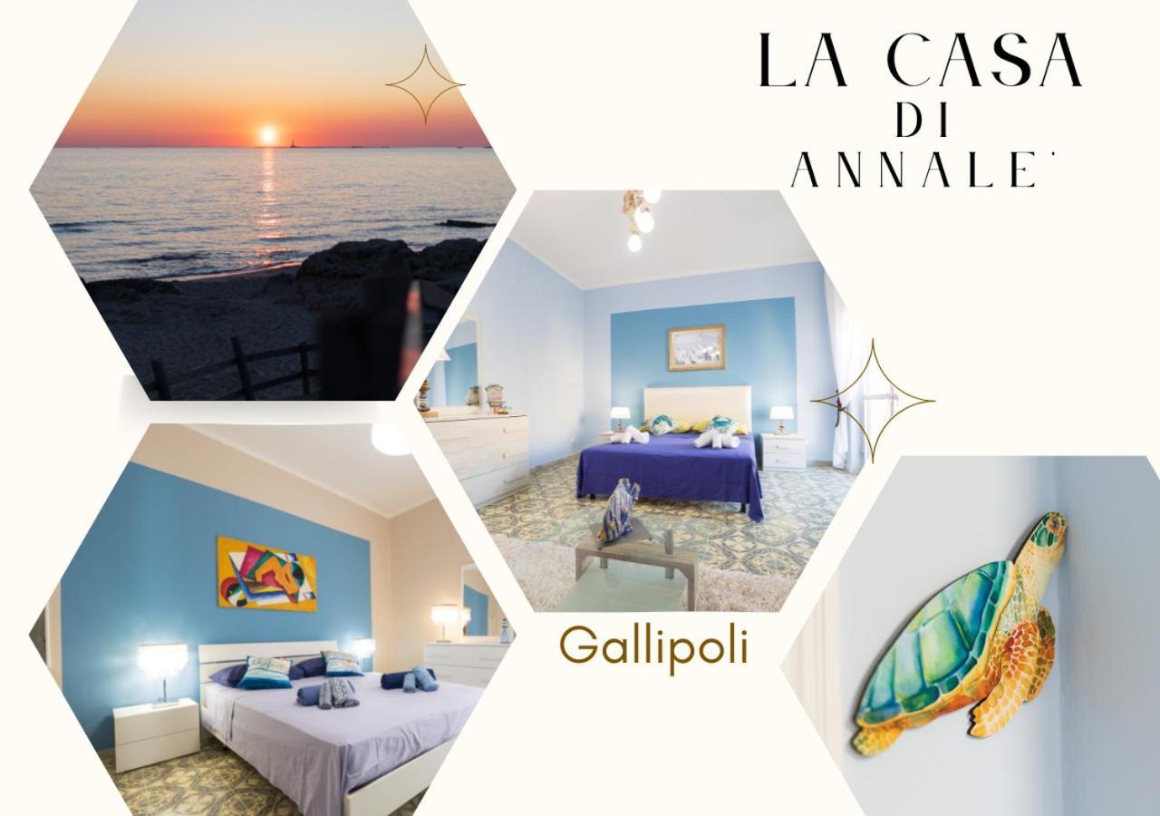 La Casa Di Annale' Lägenhet Gallipolli Exteriör bild